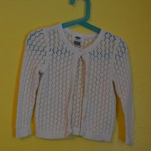 White lightweight sweater